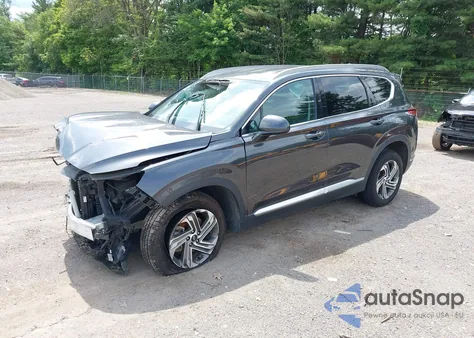 2021 Hyundai Santa Fe Sel from USA, damaged, VIN 5NMS24AJ2MH337650